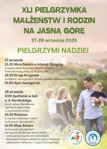 pielgrzymka rodzin 2025